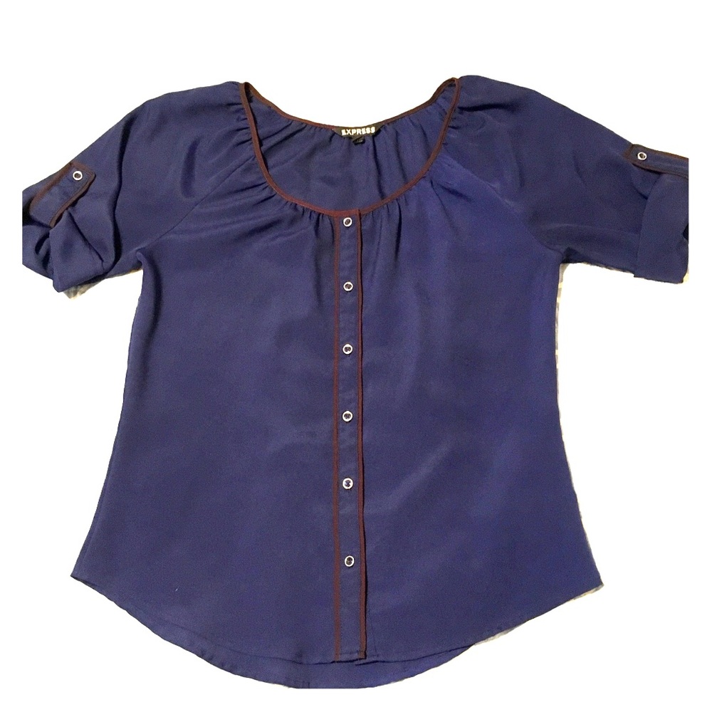 Express Navy Blouse